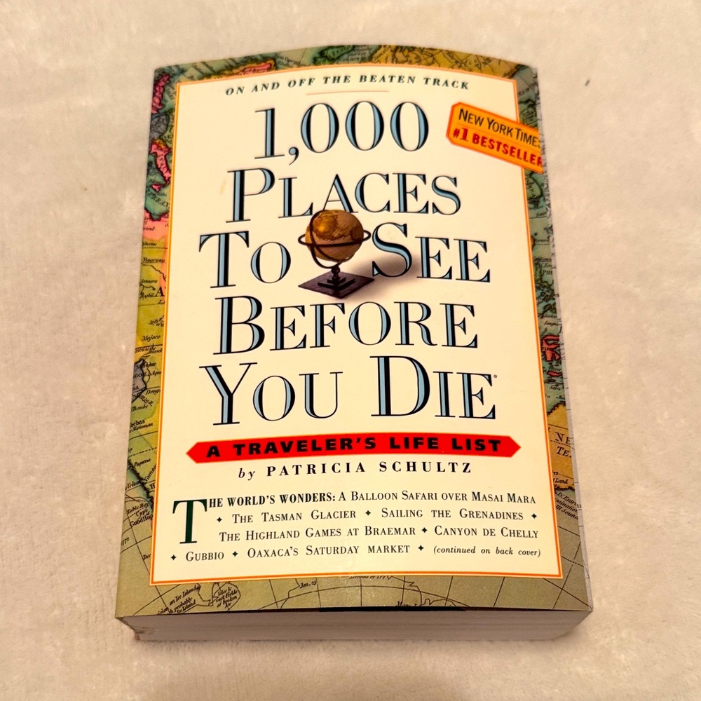 💜 1,000 Places to See Before You Die Book